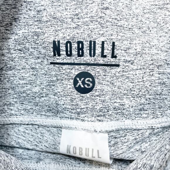 NoBull Women's High Rise Matte Short Workout Gym Heather Gray Size XS - Picture 6 of 7